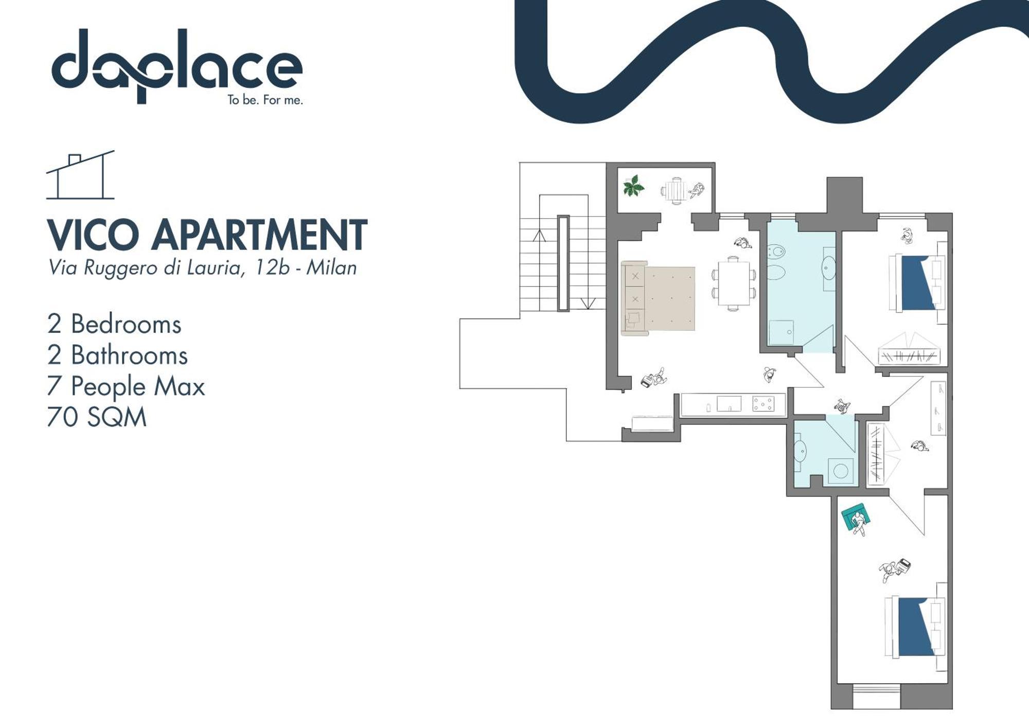 Daplace - Vico Apartment Milan Bagian luar foto